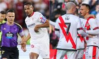 El Sevilla no arranca y el Rayo asalta Cornellà