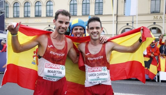 Álvaro Martín, campéon de Europa en los 20 km marcha y García Carrera consigue el bronce