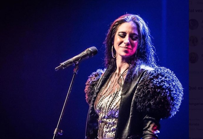 La cantautora María Peláe, en concierto