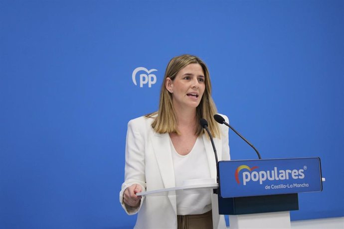 Archivo - La secretaria general del PP-CLM, Carolina Agudo