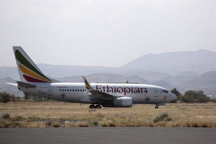 Archivo - Avión de Ethiopian Airlines 