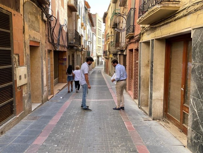 El Ayuntamiento de Monzón licita el proyecto de renovación de la plaza Mayor y las calles Mayor y Joaquín Costa.