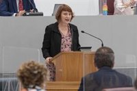 Sánchez Serna respalda a la portavoz en la Asamblea como una "magnífica candidata" de Podemos a la Presidencia de Murcia