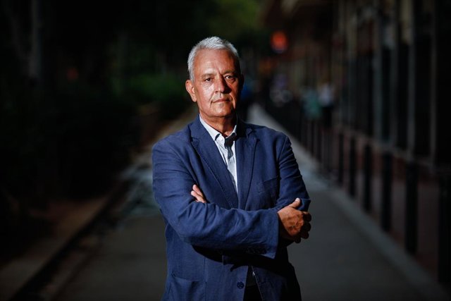 El secretari general del PP de Catalunya, Santi Rodríguez, en una entrevista d'Europa Press