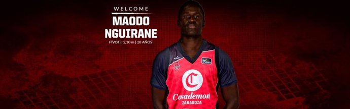 El pívot senegalés Maodo Nguirane, nueva incorporación del Casademont Zaragoza