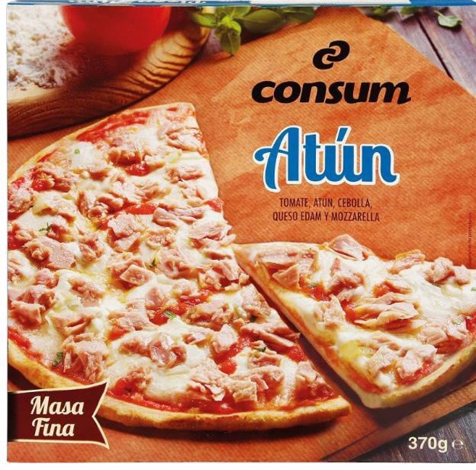 Retiradas pizzas de atún congeladas de la marca Consum por la presencia de histamina
