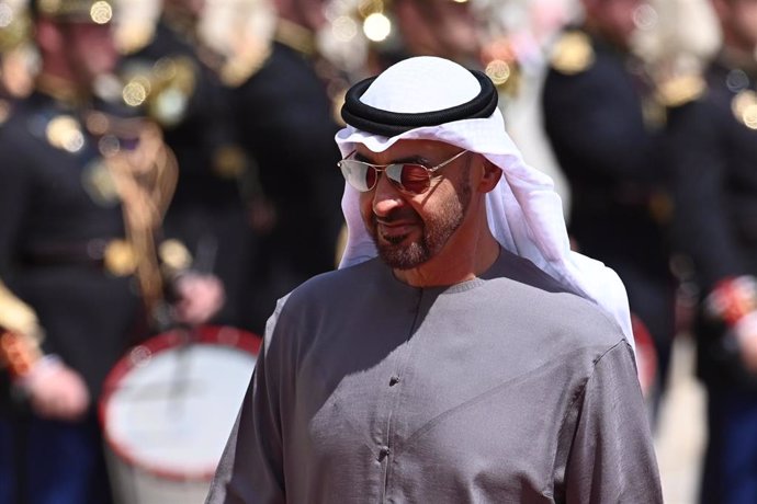 Archivo - El presidente de Emiratos, Mohammed bin Zayed Al Nahyan 