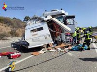 Andalucía cierra el fin de semana con dos fallecidas en el único accidente mortal de tráfico en sus carreteras