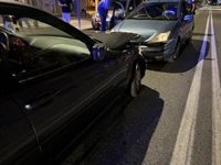Sufre un accidente en Pamplona tras invadir el carril contrario y cuadruplica la tasa de alcohol permitida