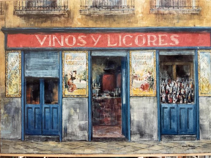 Obra del pintor Alfredo Ramón.