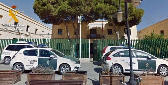 Cuartel de la Guardia Civil de Roquetas de Mar (Almería).