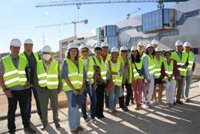 Facultativos de Cuenca ven "espectacular" el salto cualitativo del futuro hospital de la ciudad, ya construido al 77%