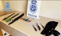 Detenidos 24 pandilleros, la mitad menores, por atacar a 4 jóvenes de una banda rival el sábado en Carabanchel
