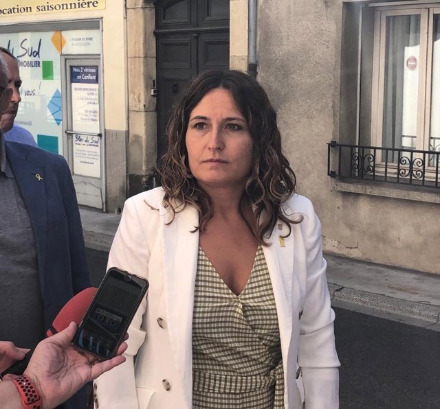 La consellera de la Presidència de la Generalitat Laura Vilagrà