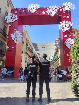 Policía Nacional en la Feria de Málaga