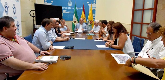 Junta de portavoces del Ayuntamiento de Algeciras