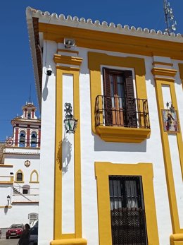 Instalación de sistema de seguridad en el Ayuntamiento de Guillena