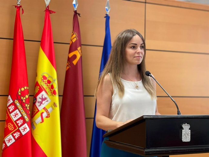 La portavoz del PP en el Ayuntamiento de Murcia, Rebeca Pérez