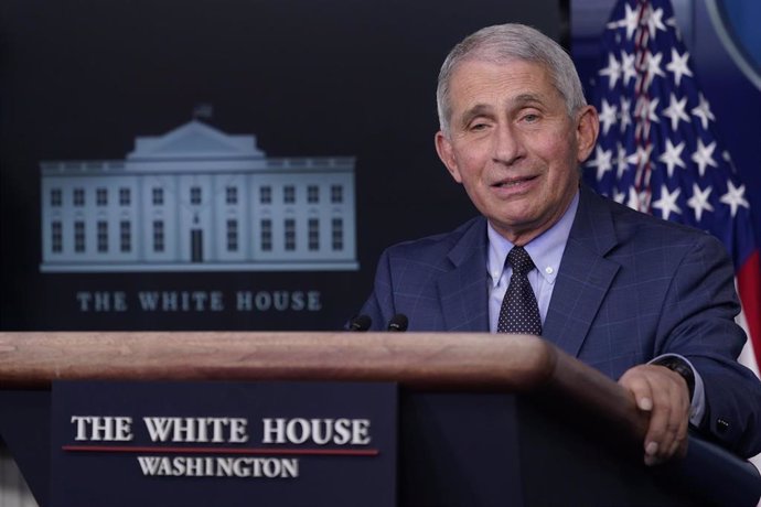 Archivo - El principal responsable científico en la lucha contra el coronavirus en Estados Unidos, Anthony Fauci.