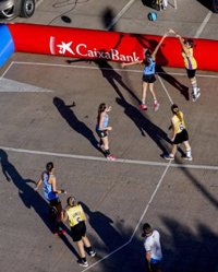El circuito Plaza 3x3 CaixaBank 2022 vive este martes en Pamplona su quinta parada