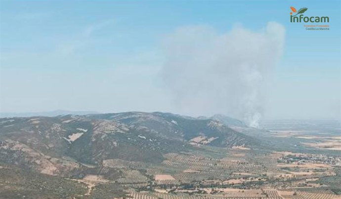 Incendio en Malagón