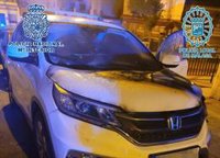 Detenido en Málaga por quemar cinco vehículos en menos de una semana
