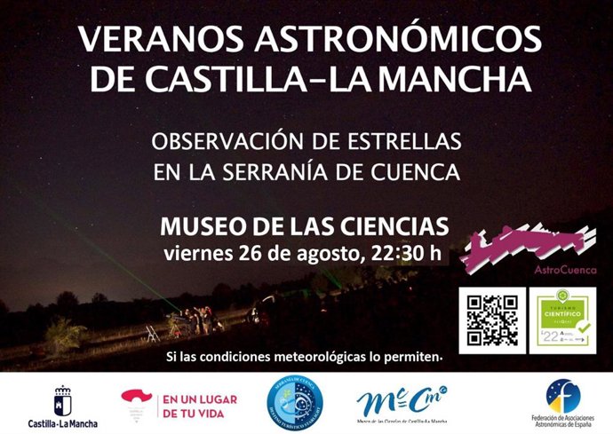 Cartel de las observaciones en el Museo de la Ciencias.