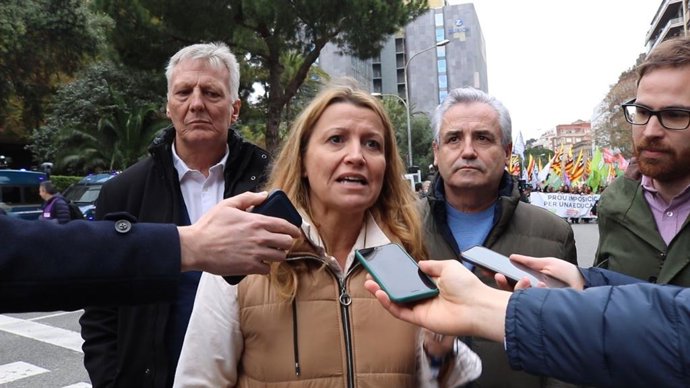 La presidenta del grup municipal de Valents a l'Ajuntament de Barcelona Eva Parera