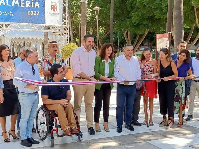 La alcaldesa en funciones de Almería inaugura Alfaralmería.