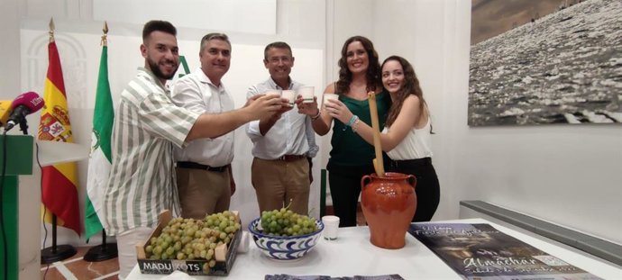 Presentación de la Fiesta del Ajoblanco de Almáchar
