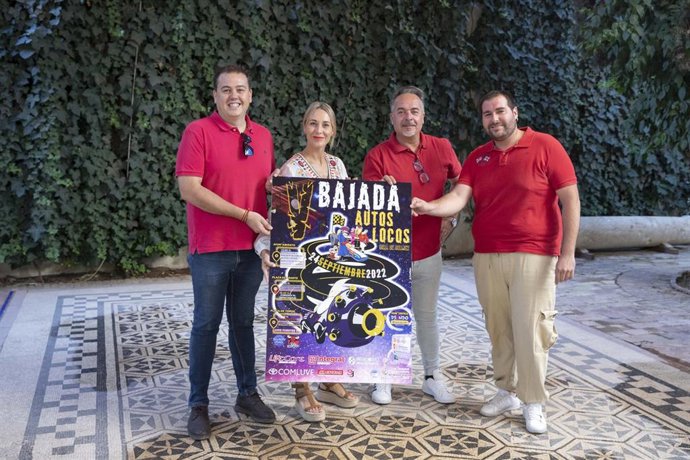 Presentación de la 'V Bajada de Autos Locos' de Belmez.