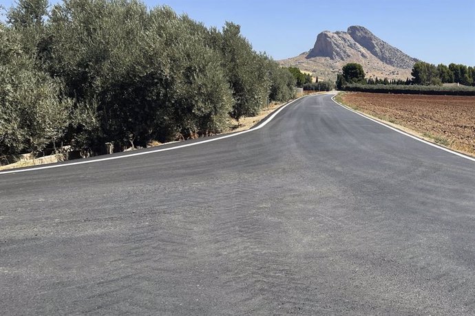 Camino rural de Partido Alto en Antequera