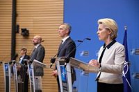 La UE y la OTAN se comprometen a apoyar a Ucrania "el tiempo que sea necesario" ante la guerra de desgaste rusa