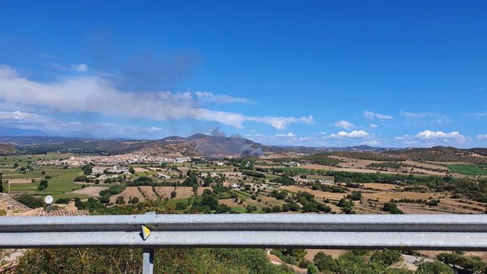 Incendio en Artesa de Segre