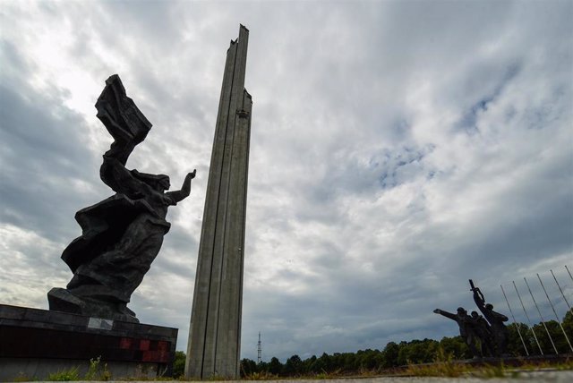 Parque de la Victoria de Riga, Letonia.