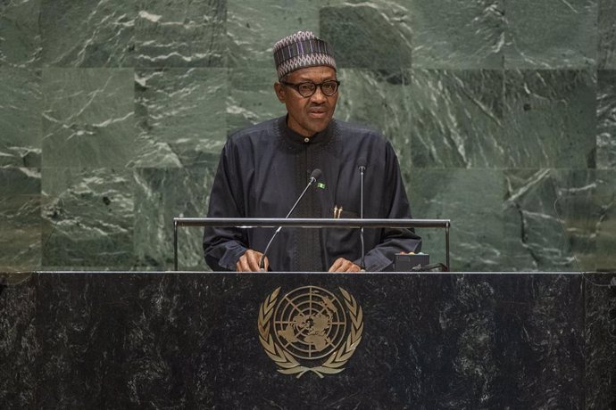 Archivo - El presidente de Nigeria, Muhammadu Buhari.