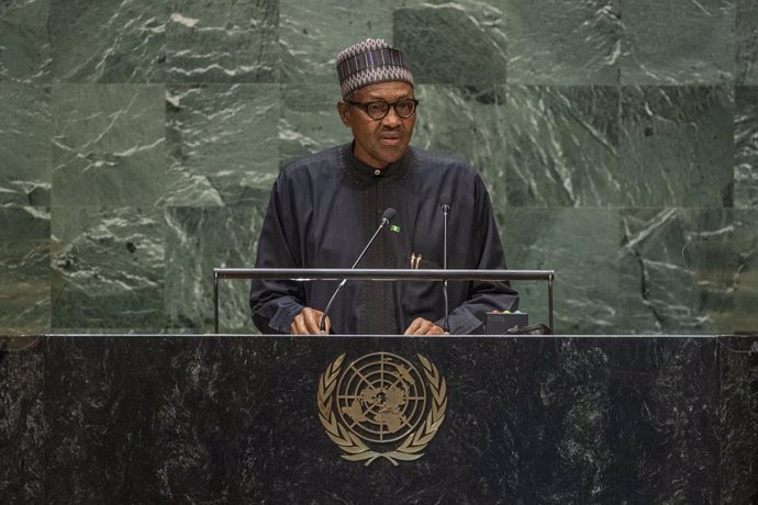 Archivo - El presidente de Nigeria, Muhammadu Buhari