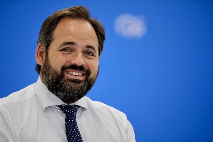El presidente del PP de C-LM, Paco Núñez, en entrevista con Europa Press