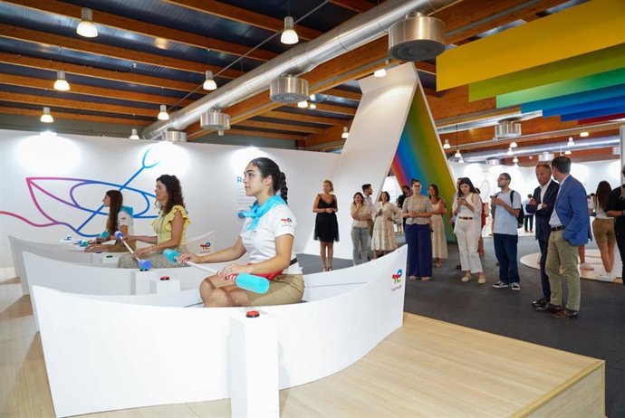 Pabellón de  TotalEnergies en Fidma