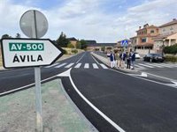 La Junta invierte 1,6 millones en la renovación del firme de la AV-500 en el tramo Ávila-Urraca Miguel