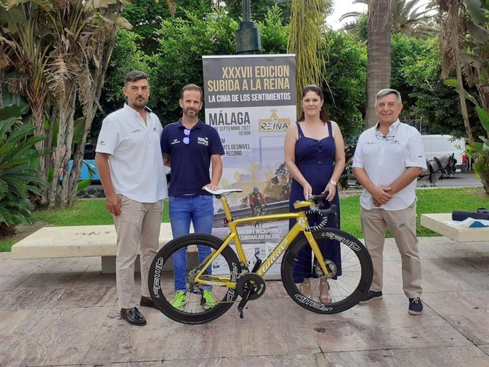 Presentación de la prueba deportiva Subida Ciclista a la Reina
