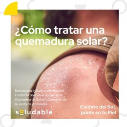 'Soludable' Crea Una Guía Específica Con Recomendaciones Frente A Las Quemaduras Solares