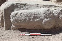 Descubren un relieve fálico en las excavaciones del yacimiento El Higuerón de Nueva Carteya (Córdoba)