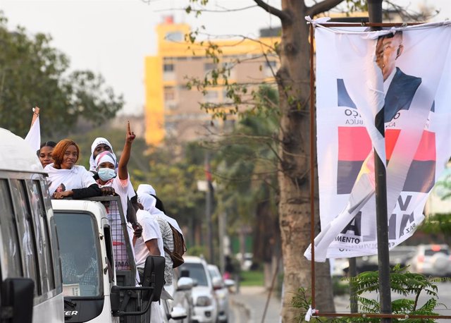 Imatge de les eleccions a Angola
