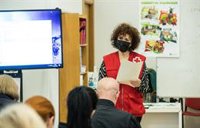 En La Rioja, Cruz Roja ya ha atendido a 290 personas de Ucrania (113 menores), gracias a 41 personas voluntarias