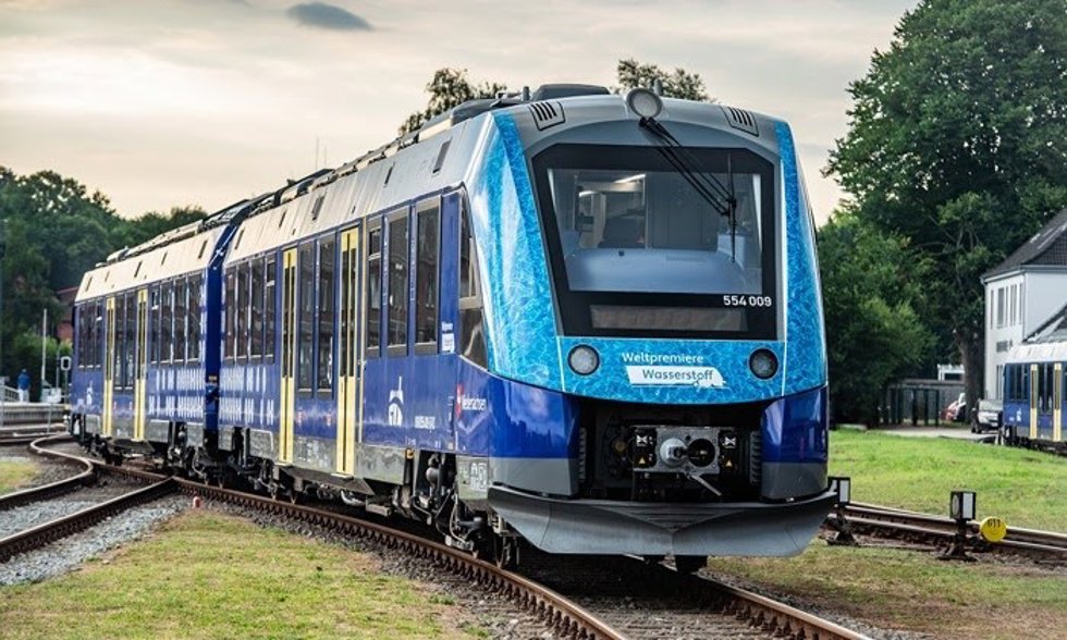 Primer tren propulsado por hidrógeno verde