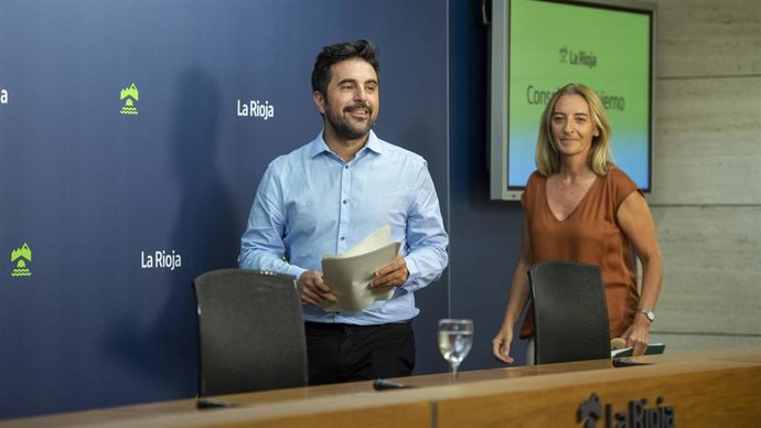 Los consejeros Alex Dorado y María Somalo