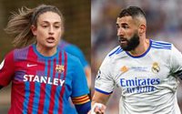 Alexia Putellas y Karim Benzema, favoritos para el premio a los mejores de la temporada para la UEFA