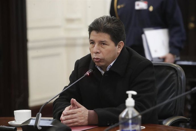 Pedro Castillo, presidente de Perú