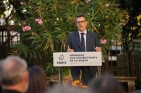 Bolaños reivindica la Ley de Memoria y el aniversario de la independencia de Ucrania en homenaje a 'La Nueve' en París